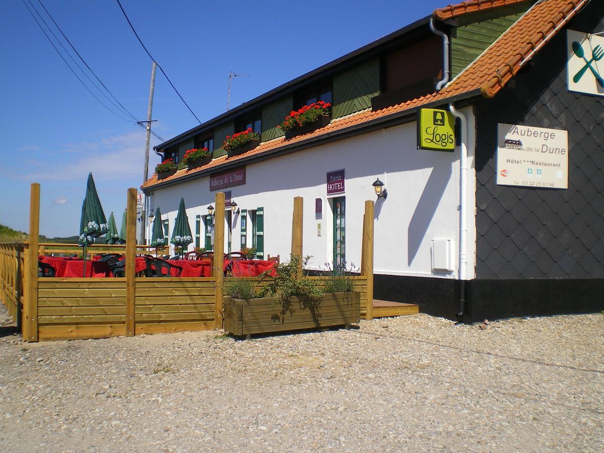 Logis Auberge De La Dune - Hotel & Restaurant Le Crotoy Eksteriør billede