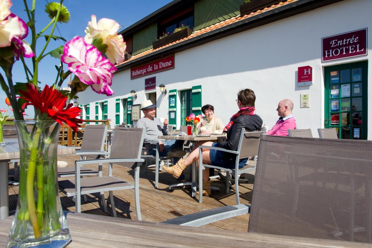 Logis Auberge De La Dune - Hotel & Restaurant Le Crotoy Eksteriør billede